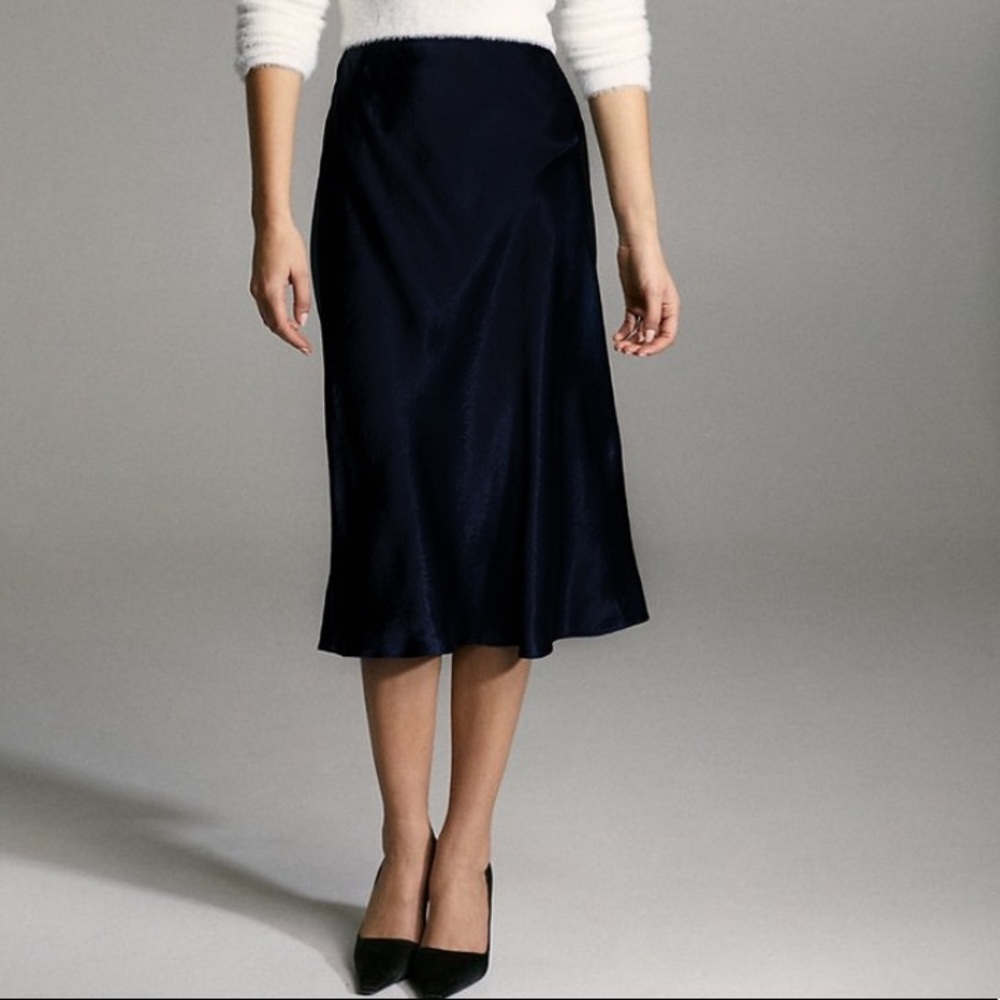Black aritzia slip skirt